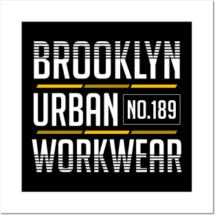 Brooklyn Urban Worker Posters and Art